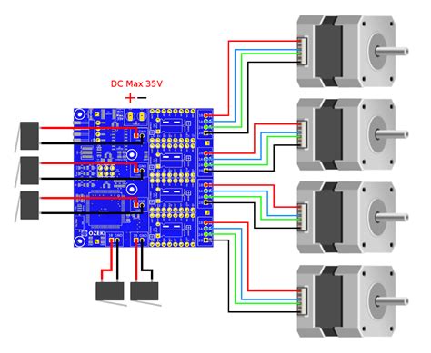 cnc machine stepper motor driver|4 wire stepper motor diagram.